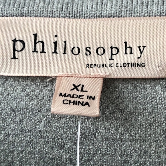 Philosophy CIAO Graphic Sweater Sweatshirt - Picture 10 of 12